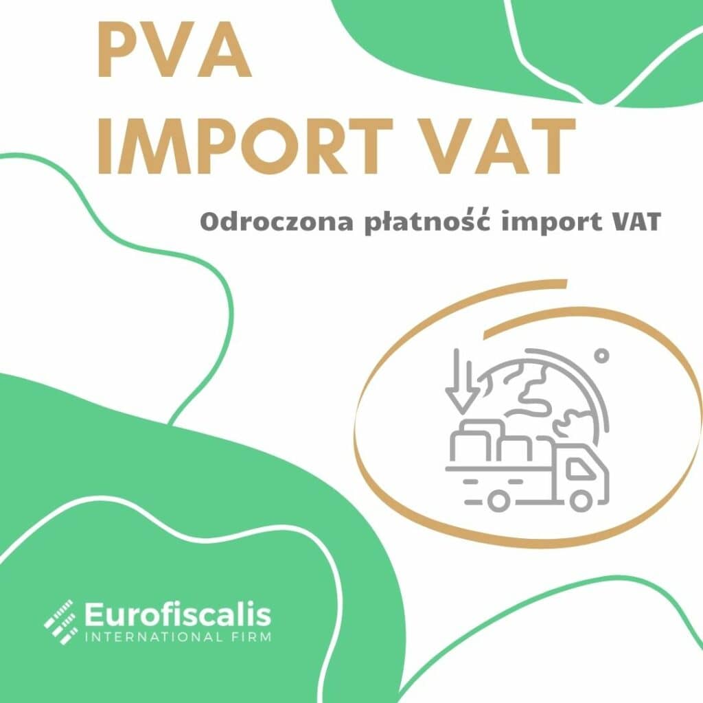 PVA import VAT 2023 Procedura płatności podatku od importu
