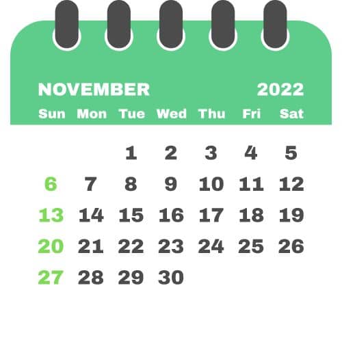 calendrier fiscal