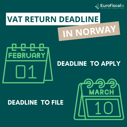 yearly vat return dealine norway norwegian yearly vat return due dates of vat due date vat return due dates for vat returns norwegian