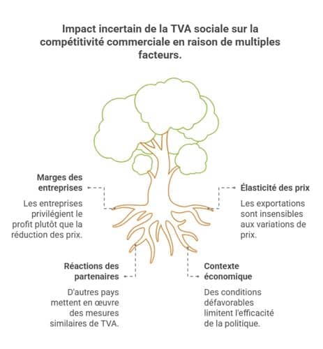 Impact TVA sociale import-export