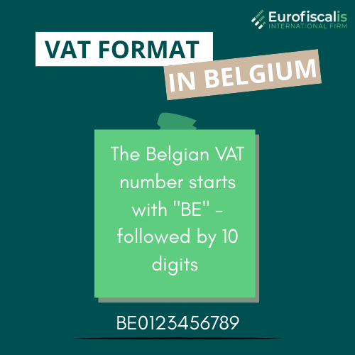 VAT format in Belgium Invoicing in Belgium format belgium vat number vat belgium format VAT format Belgium belgium vat number format