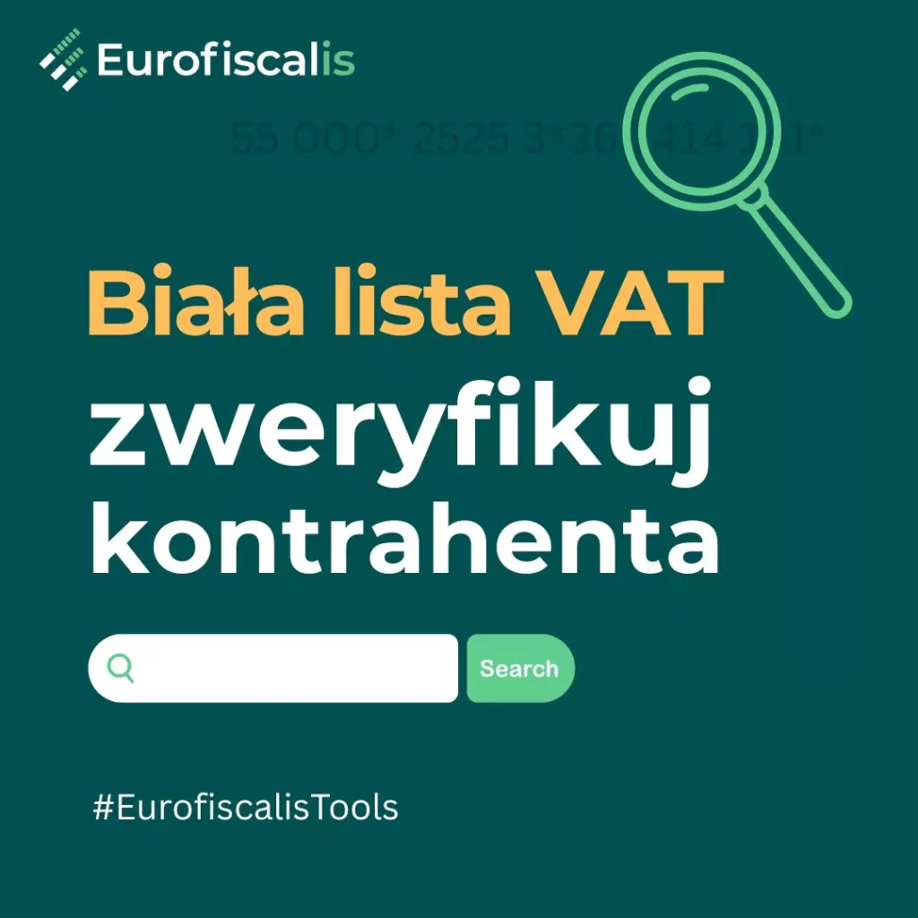 biała lista vat biała lista podatkowa wykaz podatników vat weryfikowanie podatnika weryfikowanie biała lista