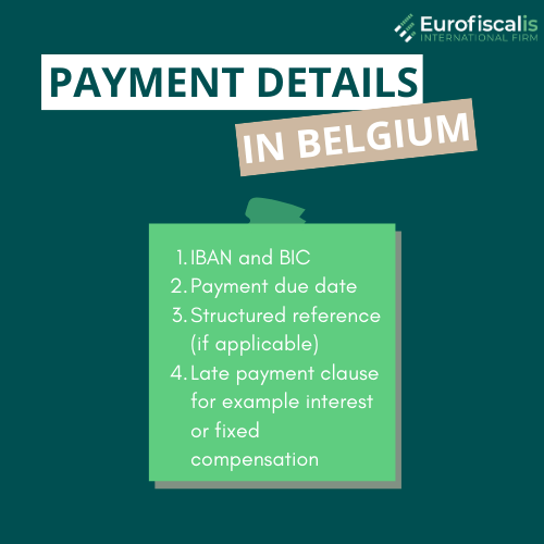 invoice payment in Belgium Belgian payment Invoicing in Belgium payment in Belgium paying invoice in Belgium