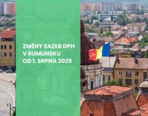 změna sazeb v Rumunsku 2025