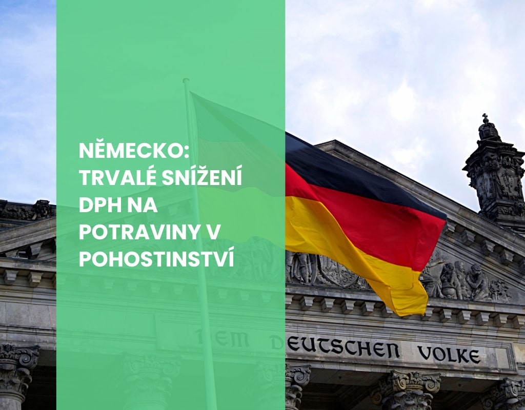 Trvalé snížení DPH v Německu na potraviny v pohostinství