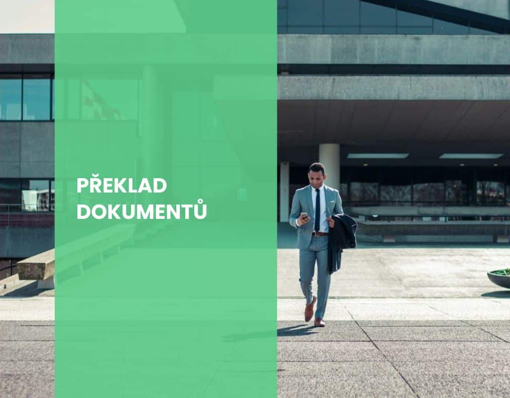 překlad u dokumentů